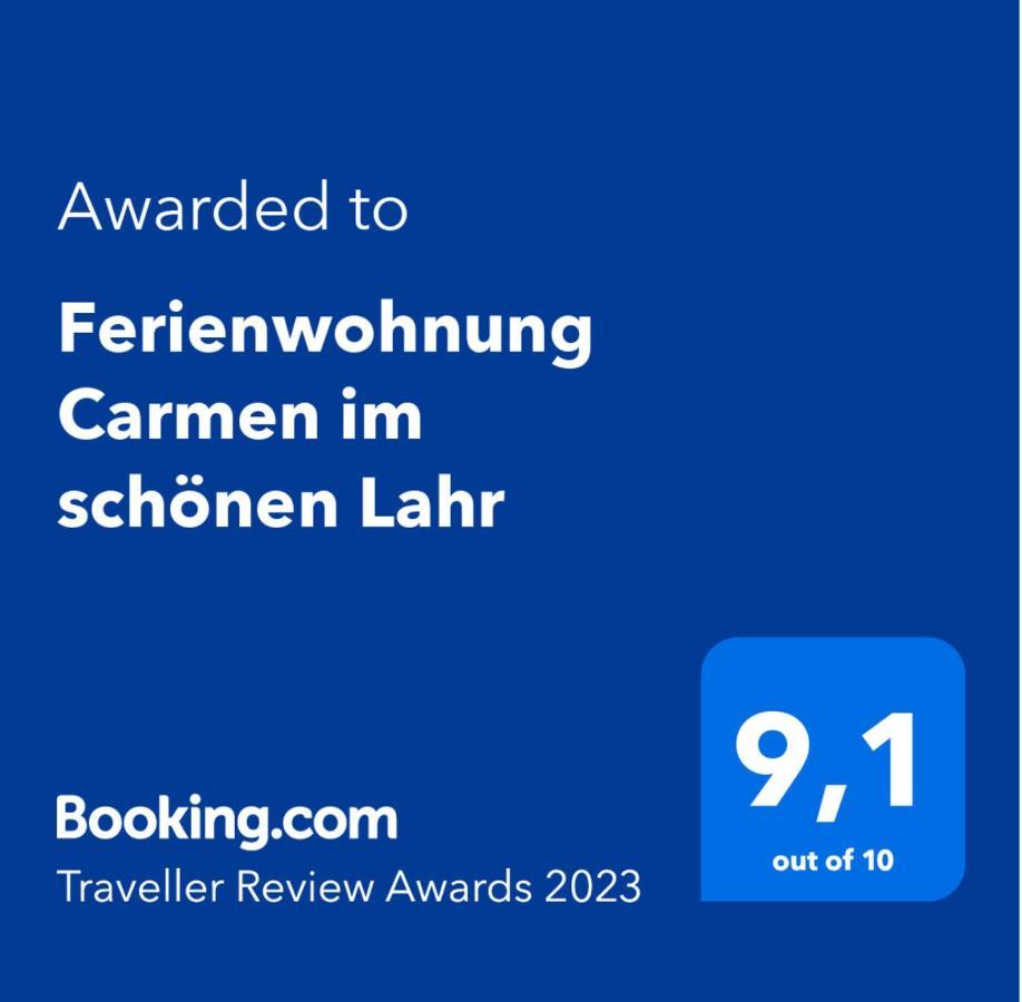 Ferienwohnung Carmen Im Schoenen Lahr 라어 외부 사진